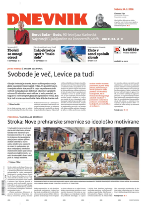 Cover of Dnevnik (Slovenija)