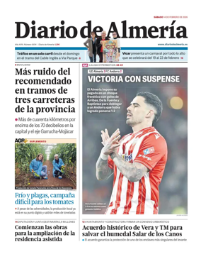 Cover of Diario de Almeria