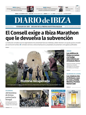 Cover of Diario de Ibiza