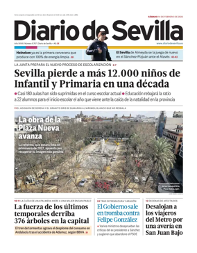 Cover of Diario de Sevilla