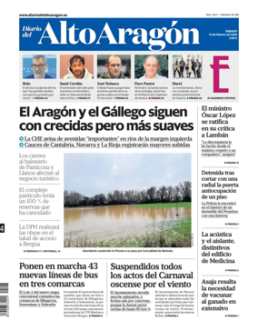 Cover of Diario del Alto Aragon