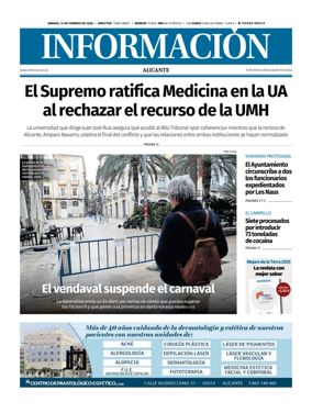 Cover of Diario Informacion