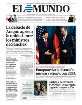 Cover of El Mundo Madrid - Weekend