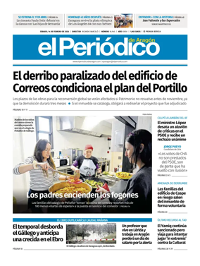 Cover of El Periodico Aragon