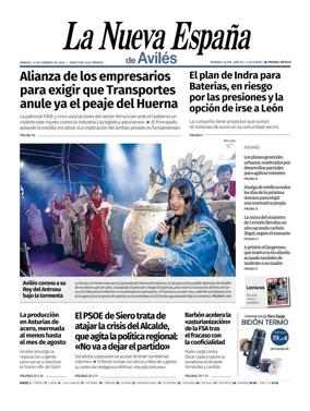 Cover of La Nueva Espana (Aviles)