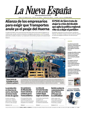 Cover of La Nueva Espana