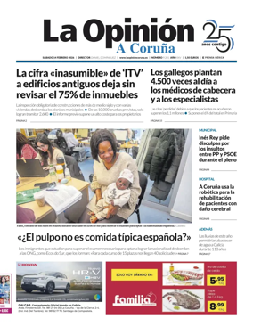Cover of La Opinion de A Coruna