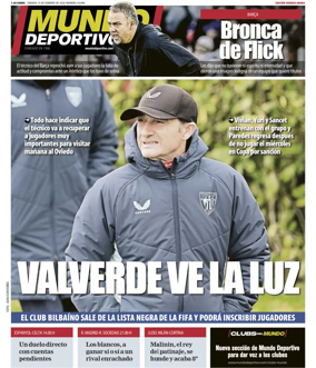 Cover of Mundo Deportivo (Bizkaia-Araba)