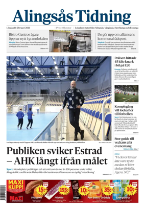 Cover of Alingsas Tidning