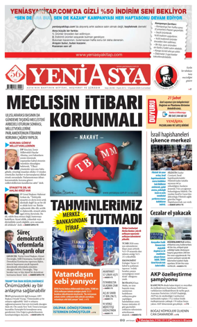 Cover of Yeni Asya