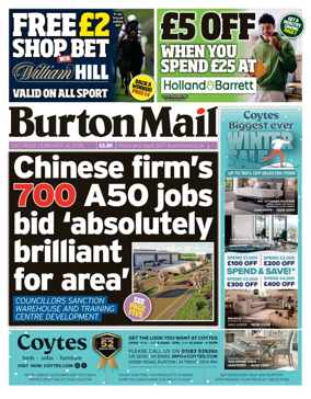 Cover of Burton Mail