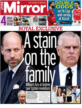 Cover of Daily Mirror (Northern Ireland)