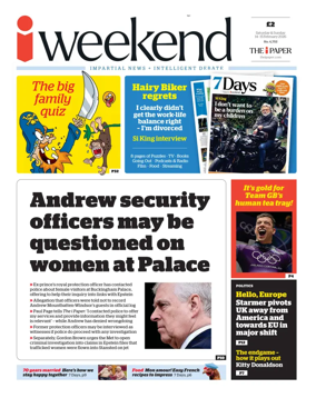 Cover of iNews Weekend