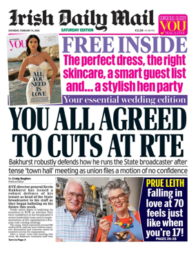 Cover of Irish Daily Mail