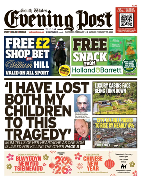 Cover of South Wales Evening Post