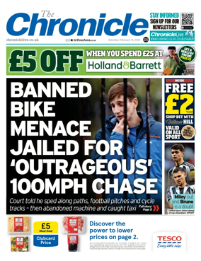 Cover of The Chronicle (South Tyneside and Durham)