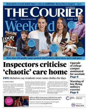 Cover of The Courier & Advertiser (Fife Edition)