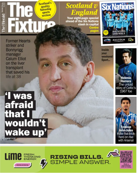 Cover of Herald Sport