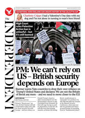 Cover of The Independent