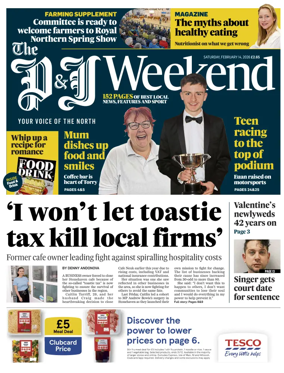 Cover of The Press and Journal (Aberdeen and Aberdeenshire)