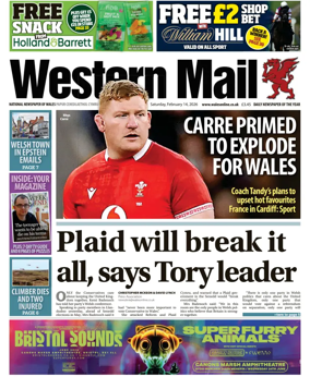 Cover of Western Mail
