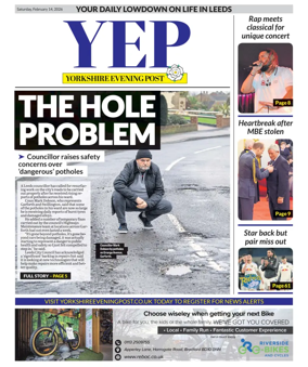 Cover of Yorkshire Evening Post