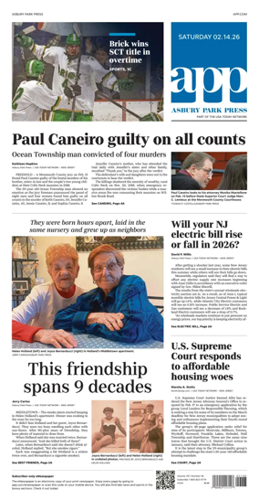Cover of Asbury Park Press