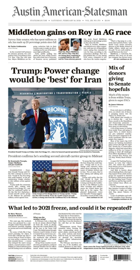 Cover of Austin American-Statesman