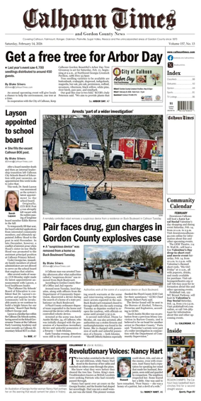 Cover of Calhoun Times