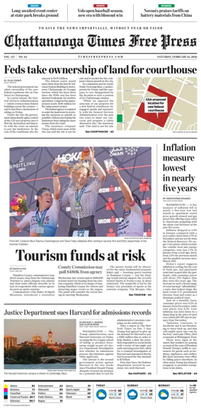 Cover of Chattanooga Times Free Press