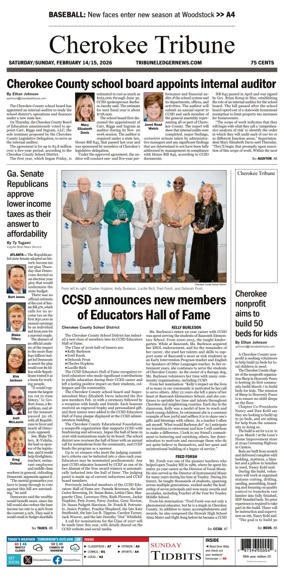 Cover of Cherokee Tribune