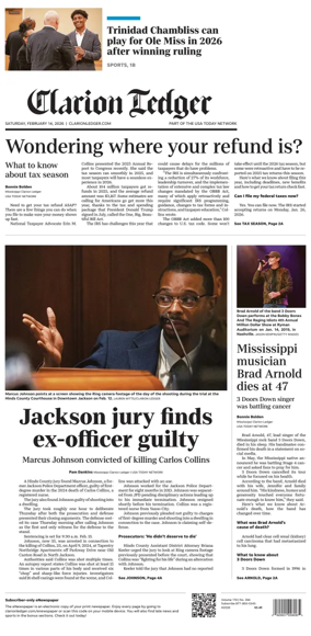 Cover of Clarion Ledger