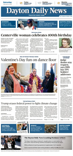 Cover of Dayton Daily News