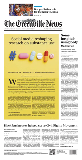 Cover of The Greenville News