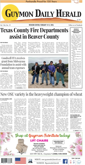 Cover of Guymon Daily Herald