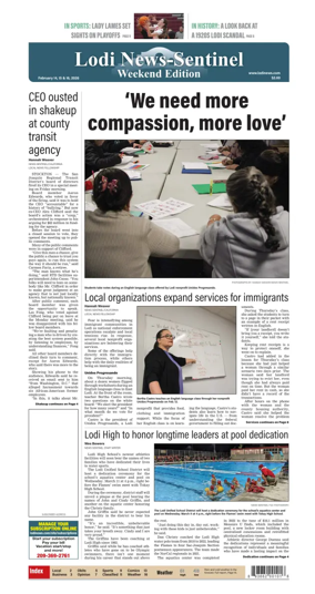 Cover of Lodi News-Sentinel