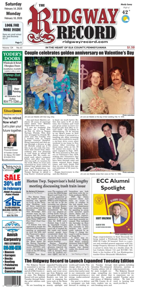 Cover of Ridgway Record