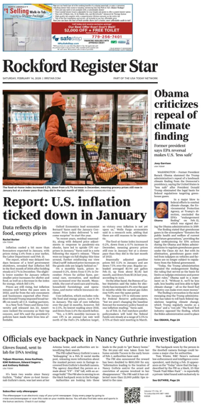 Cover of Rockford Register Star