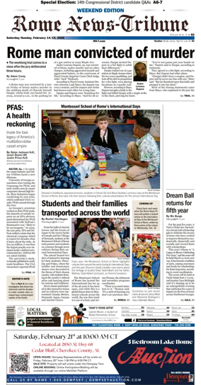 Cover of Rome News-Tribune