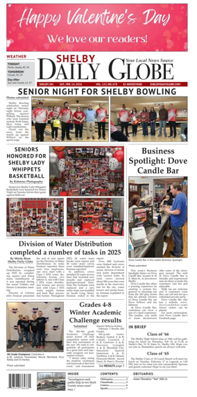 Cover of Shelby Daily Globe