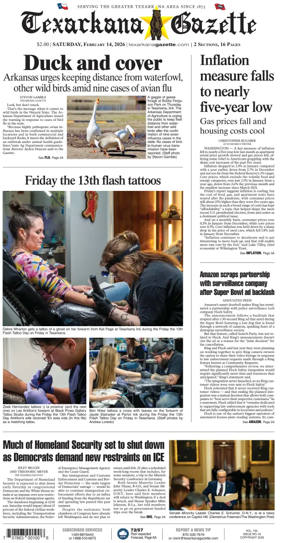 Cover of Texarkana Gazette