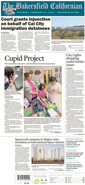 Cover of The Bakersfield Californian