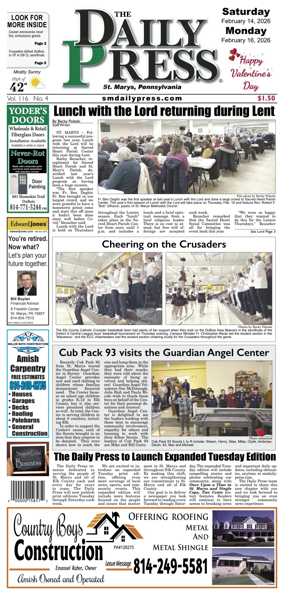 Cover of The Daily Press