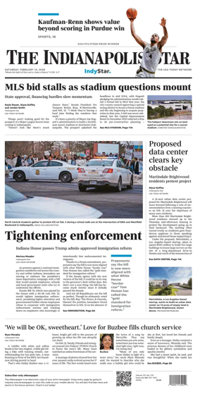Cover of The Indianapolis Star