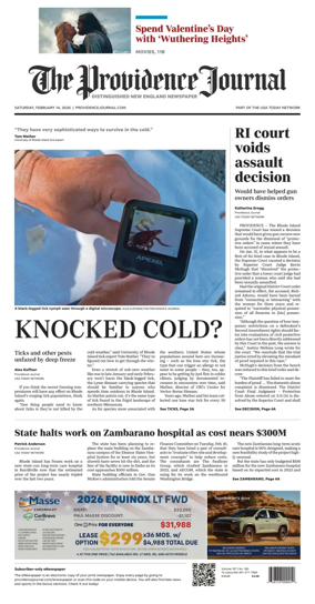 Cover of The Providence Journal