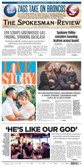 Cover of The Spokesman-Review (Spokane)