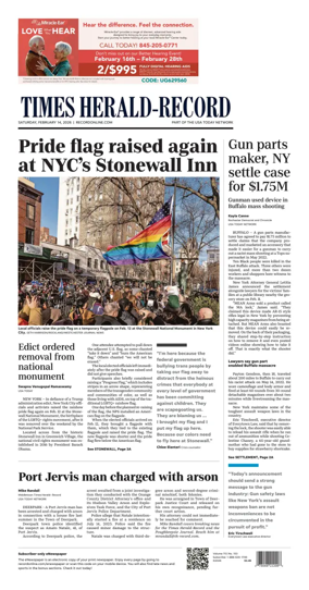 Cover of Times Herald-Record