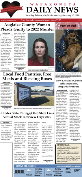 Cover of Wapakoneta Daily News