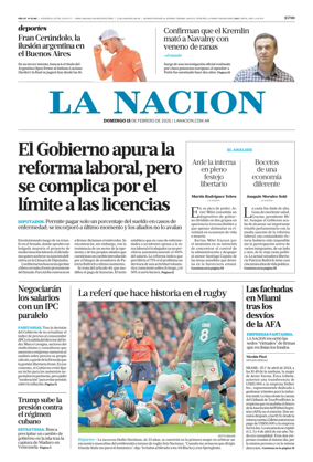 Cover of La Nacion
