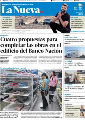 Cover of La Nueva Domingo